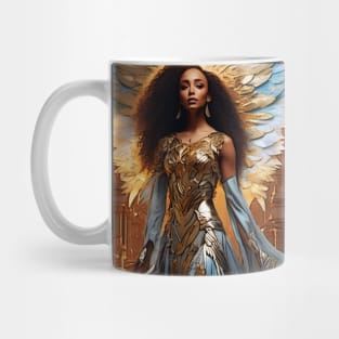 Royal Blue Gold Angel 2024 Mug